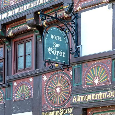 Altstadthotel Zur Boerse Goslar Exterior photo